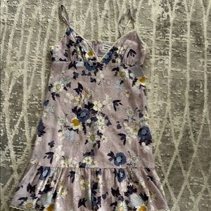 Sunday Best Lavender Floral Dress